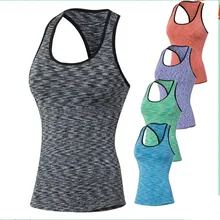 #5001 Women Joggers Bodybuilding Fitness Base Layers Under Tops Thermal Tees Tank Top Vest Cami Camisoles Tanks Size S-XXL