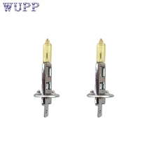 Wupp В 2 шт. 12 В ксенон яркий H1 Вт 55 Вт К 4000 к газа галогенные фары желтый свет лампы Nov20 Прямая поставка