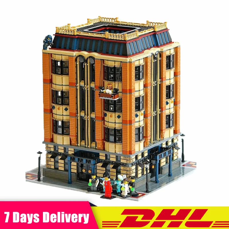 

DHL IN STOCK 2018 Lepin 15016 7968pcs MOC Creative The Apple University Set Building Blocks Bricks Toys Compatible LegoINGlys
