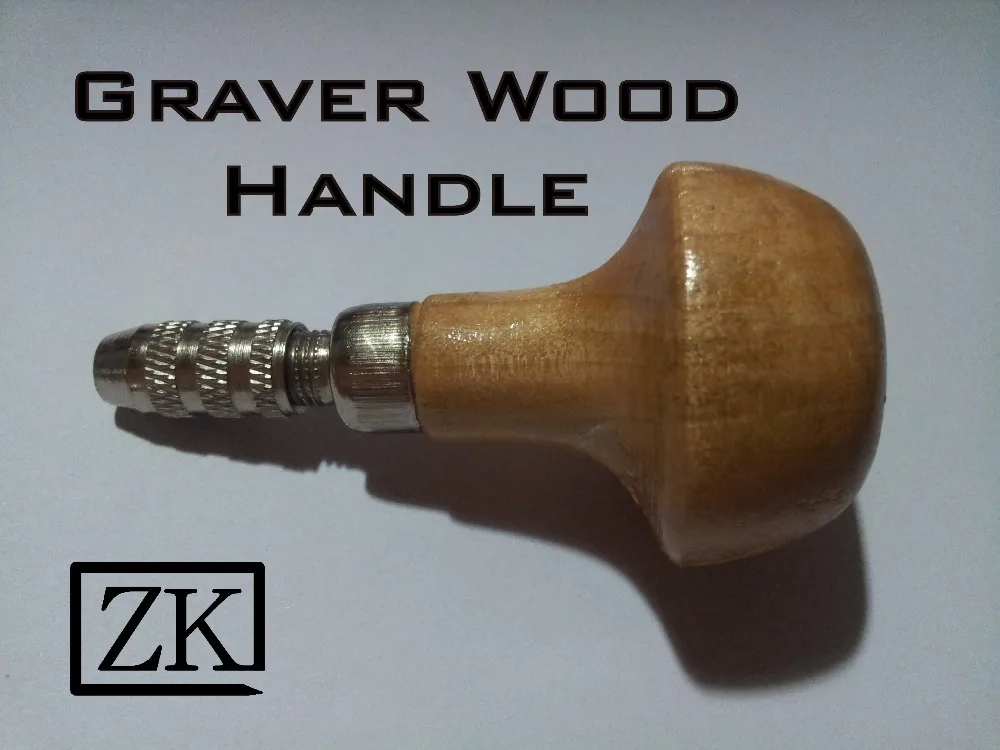 Graver Wood Handle for Jewellery Making Stone Setting Tools Bezel Tools