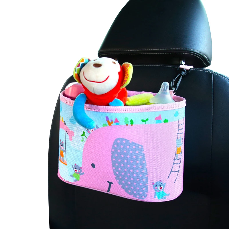 Cartoon font b Car b font Seat Back Food Drink font b Storage b font Hang