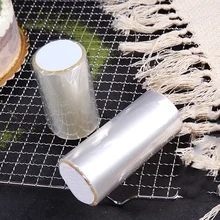 2 размера прозрачный мусс окружающий край оберточная лента для выпечки торт воротник рулон упаковки DIY украшения торта инструменты