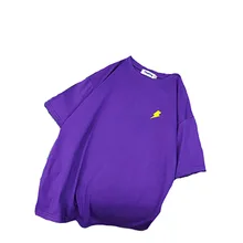 Embroidered T-shirt embroidered short-sleeved crew neck top TEES Stars moon clouds t-shirt Embroidered T-shirt embroidered short-sleeved crew neck top TEES Stars moon clouds t-shirt