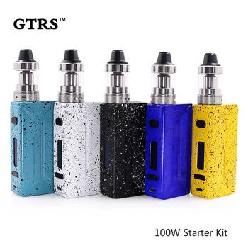 

Original GTRS P100 100W Starter Kit Vaporizer With 18650 Battery 22mm Atomizer Vape Tank electronic cigarette kits for 100W mod