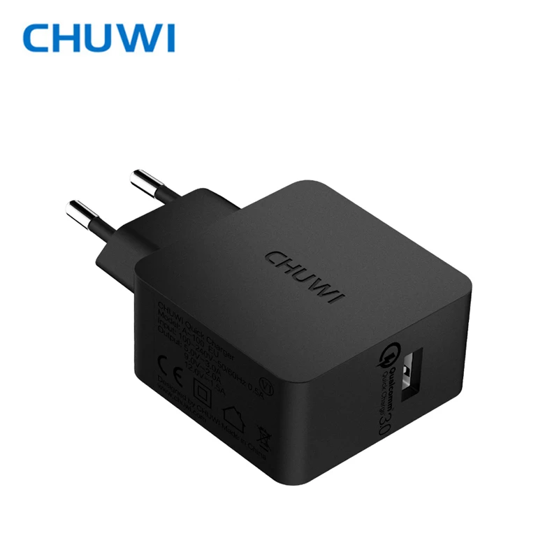 

CHUWI Hi-Charger QC3.0 Power Dock Wall Charger Adapter Quick Charge 5V 3A, 9V 2A,12V 1.5A Output for Samsung Xiaomi mobile power