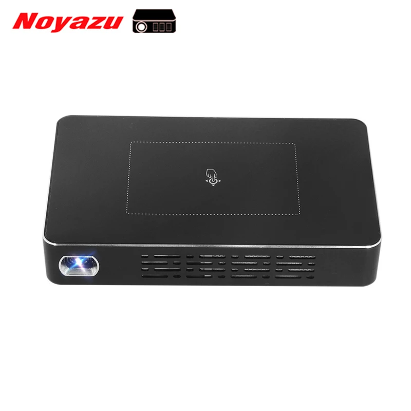 Noyazu 32GB HDMI In DLP Keystone Correction Pico Beamer Bluetooth 4.0 1080P HD Home theater Handheld Mobile With Touchpad