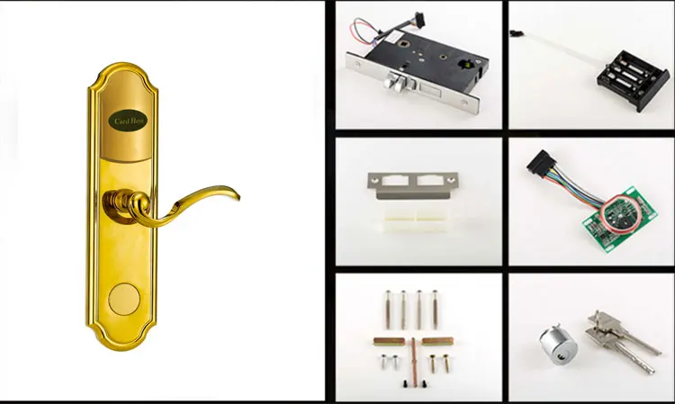 Электронные rfid гостиничная замки для отелей/квартира комнаты дверной замочный механизм