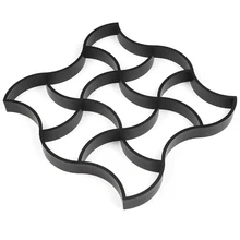10 Kinds Of Reusable Paving Molds For Garden Paver Molds Plastic Mold Border Maker Path Molder Cement Stone Design Concrete Mold