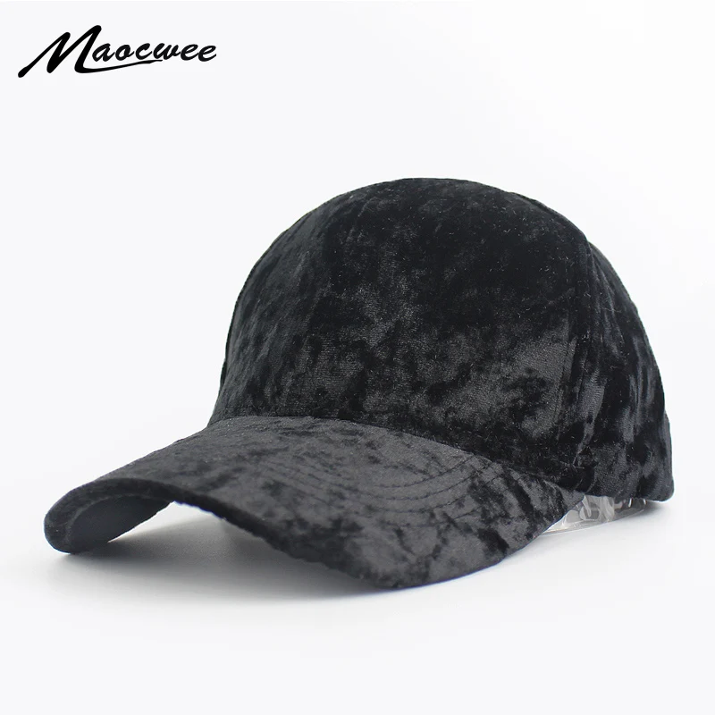 green suede baseball cap