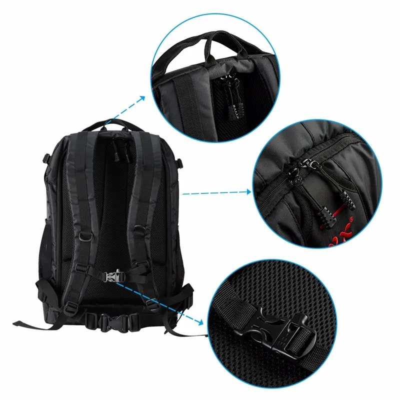 Nylon Travel Waterproof Phantom 4 Backpack Should Bag For DJI Phantom Standard 2 3 4 Version FPV Quadcopter