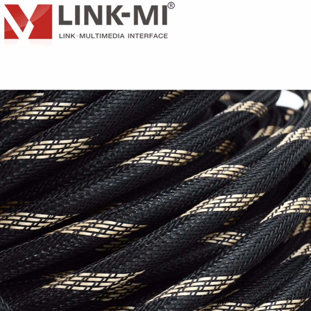 LINK-MI LM-HIC высокое качество и высокая скорость HDMI длина кабеля 20 М full HD 1920*1080 p HDMI 1,4 в Male-Male усилитель сигнала чип