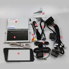 Upgrade the car original screen for Audi Q5 Car GPS Navigation Bluetooth MP5 Smartphone Mirror-link Dynamic Trajectory reversing
