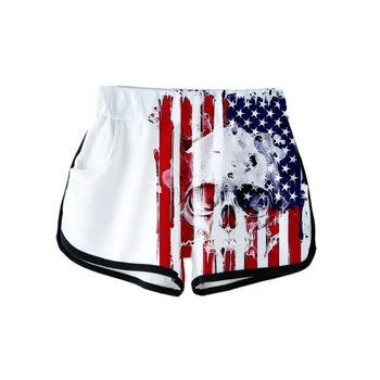 

Independence Day 3D New Clothes Print male summer Casual Cool and breathable shorts 2019 Hot sale new arrival k-pop Shorts Plus