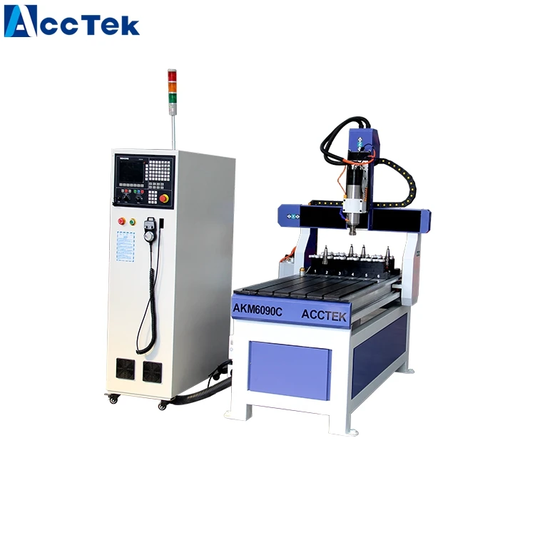 Acctek 6090 smart УВД ЧПУ древесины маршрутизатор/ЧПУ обрабатывающий резьбовой станок