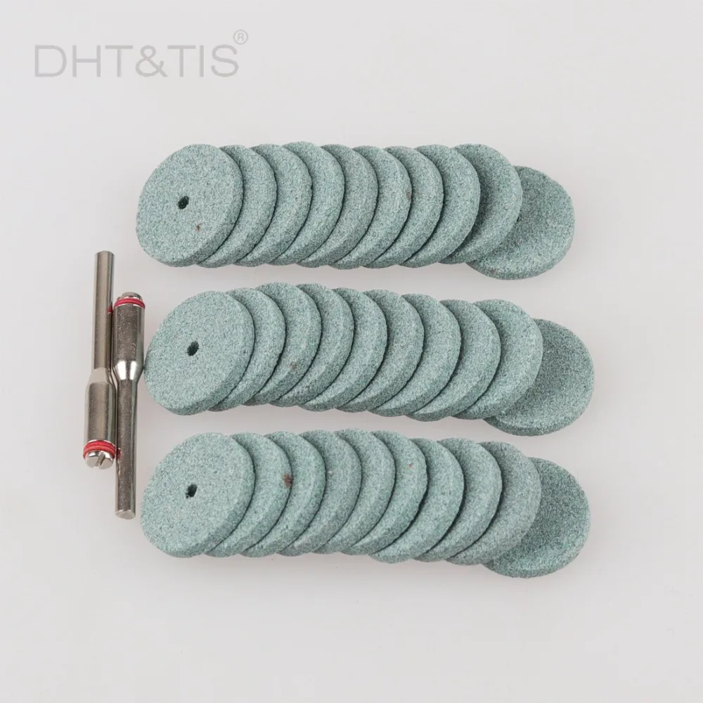 DHT &amp TIS 30 шт. 20 мм зеленая мини-дрель шлифовальный камень полировка/полировка Φ 3