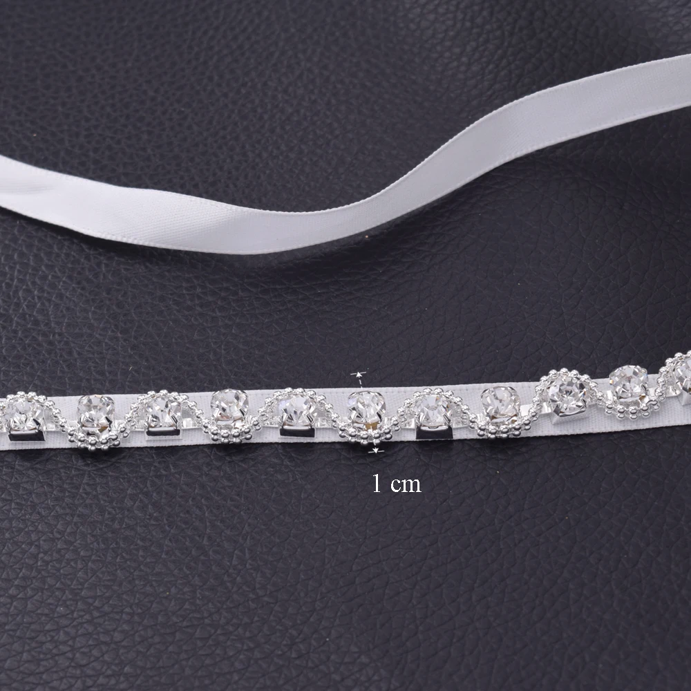 rhinestone sew on belt for wedding dress (6)