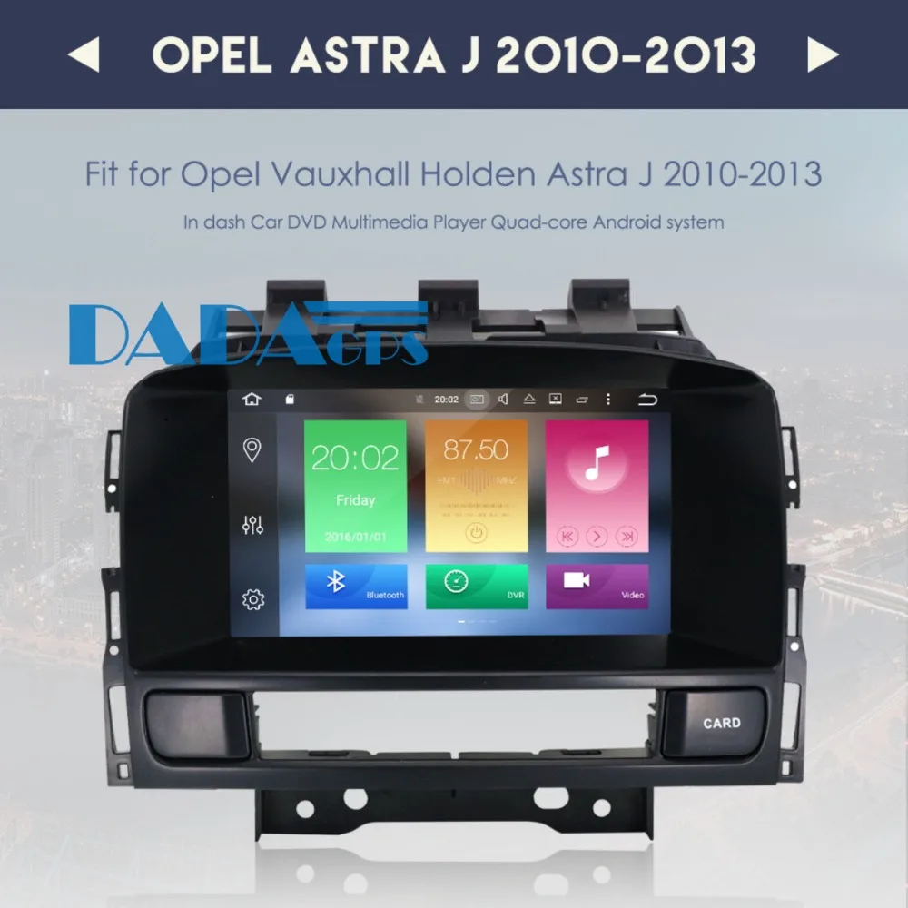 Android 9,0 автомобильный Радио dvd-плеер gps для OPEL Vauxhall Holden Astra J 2010 2011 2012 2013 стерео ips экран HD 1080P