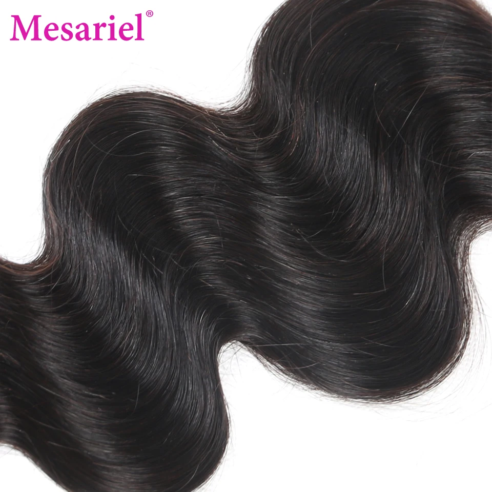 Mesariel Body Wave 4 Bundles Non-Remy Human Hair Extensions Brazilian Hair Weave Bundles Mesariel Body Wave 4 Bundles Non-Remy Human Hair Extensions Brazilian Hair Weave Bundles
