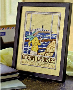 

Fishxx Cross Stitch Cross204-9 scenery [View of the sea]