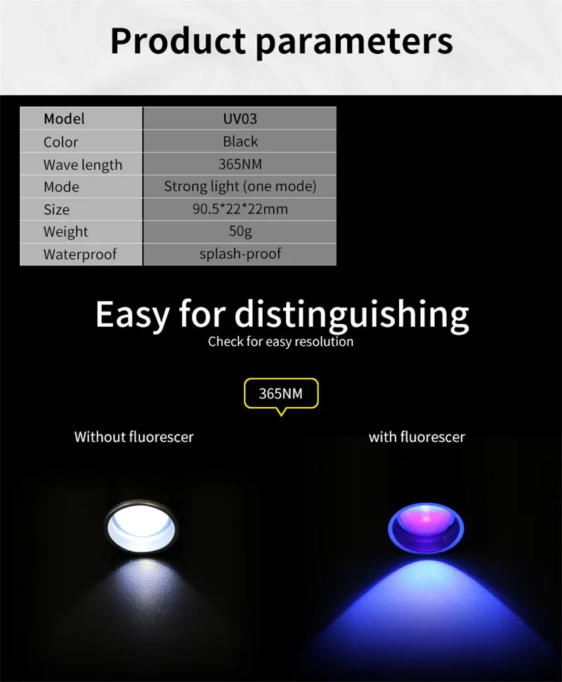 UV flashlight 02