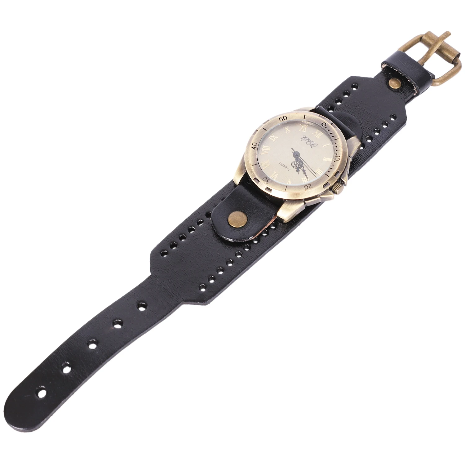 CCQ Retro Roman Numeral Watches To Brand Luxury Cow Leather Bracelet Wristwatch Casual Sport Quartz Watch Women C20