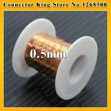 ChengHaoRan 0,5 мм* 20 м/шт QA-1-155 2UEW полиуретановая эмалевая проволока медная проволока эмалированный ремонтный кабель 0,5 мм