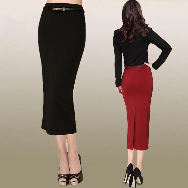 long business skirts