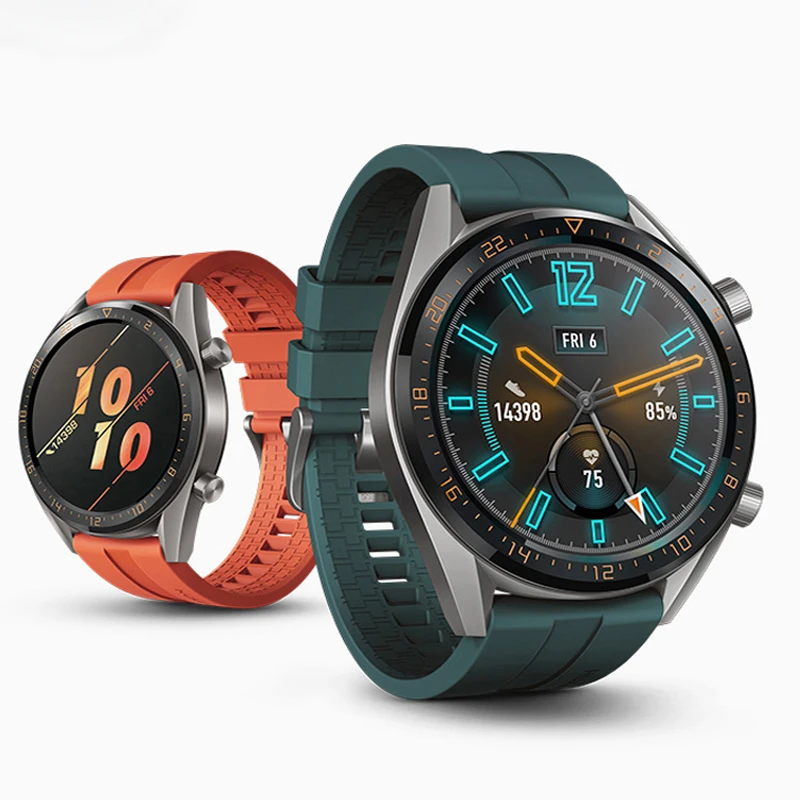 22 мм ремешок для часов gear S3 frontier Galaxy watch 46 мм ремешок для huawei watch GT 2 46 мм samsung amazfit gts браслет для часов