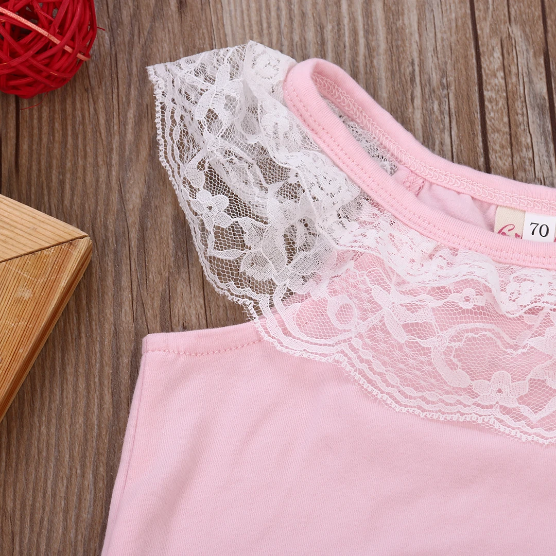 spesifikasi 2018 Dijual Baru Fashion Carters Official Store 2 Pcs Bayi Musim Panas Bayi Gadis Pakaian Renda + Bunga Celana Pendek Pakaian, merah Muda 0 24 M