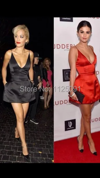 Sexy-V-Neck-Spaghetti-Strap-Orange-Red-Satin-A-Line-Mini-Short-Celebrity-Dress-Selena-Gomez (2).jpg
