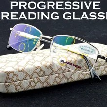 = CLARA VIDA = Intelligence прогрессивные Мультифокальные коммерческие очки для чтения бифокальные видеть рядом с дальним ультра светильник+ 1+ 1,5+ 2 до+ 4