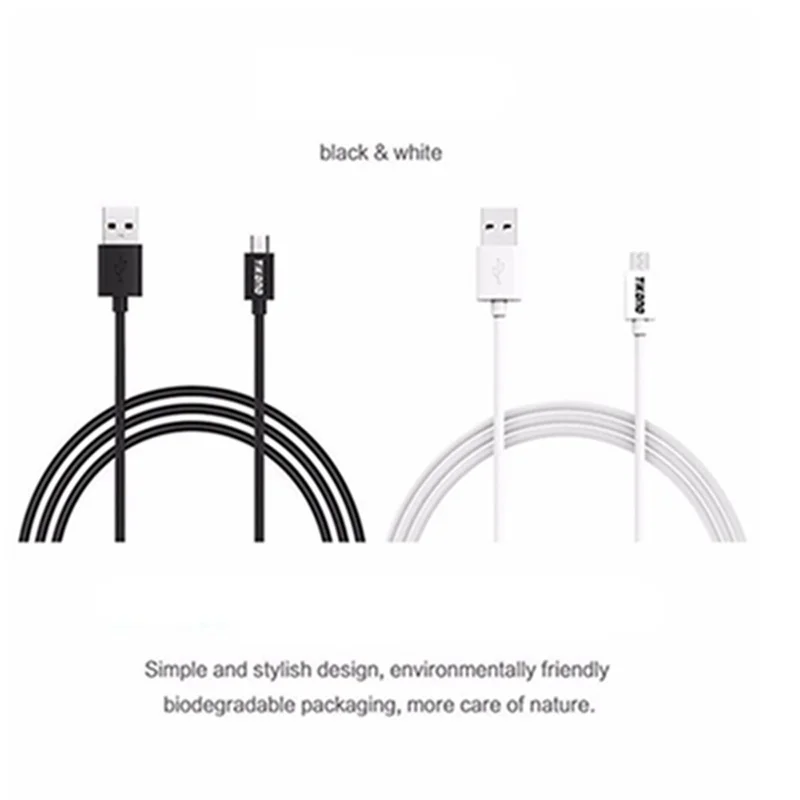 Кабель Micro USB Tikono 5 В 2 А кабель для быстрой зарядки мобильного телефона 1 м