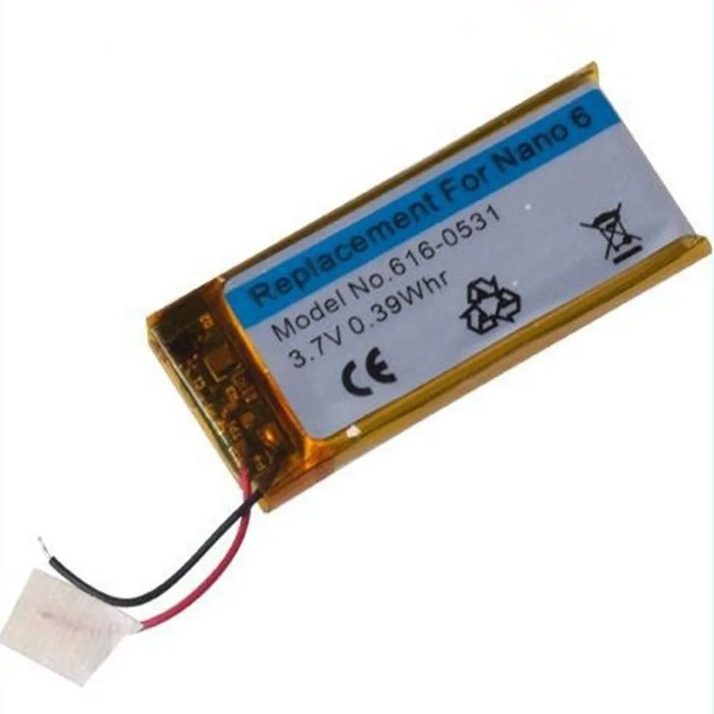 Brand-New-3-7V-Li-ion-Battery-Replacement-330mAh-for-iPod-Nano-6-6th-Gen-8GB