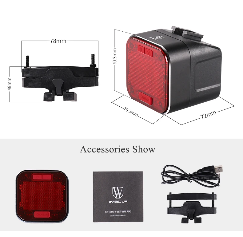 Top Wheel Up Sound Bluetooth Light For Battery LED Flashlight USB Rechargeable 2200mAH MTB Mountain Bike Light waterproof 13 Top Wheel Up Sound Bluetooth Light For Battery LED Flashlight USB Rechargeable 2200mAH MTB Mountain Bike Light waterproof 13