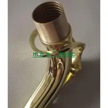 Отличный альт для саксофона на шею золотой лак латунный материал