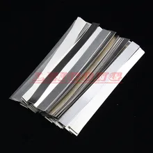 50 шт./лот 0,15 мм x 5 мм x 100 мм качество низкое сопротивление 99.96% чистый никель полосы листы для батареи точечная сварочная машина