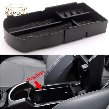 

Reamocea Car Interior Center Console Armrest Storage Box Container Organizer Holder For Toyota Prius XW30 Facelift Hatchback