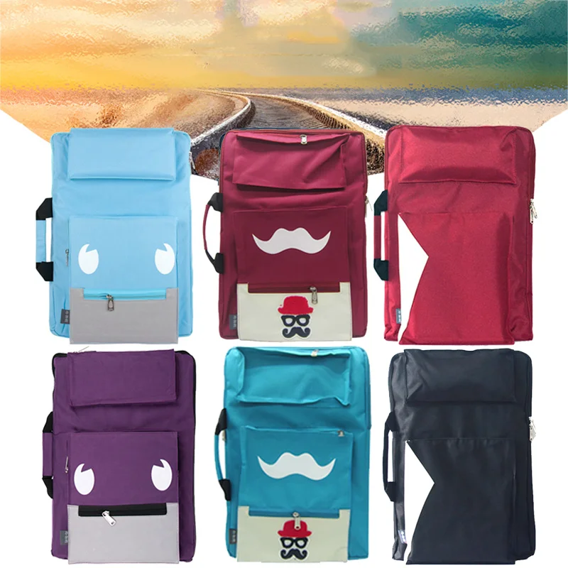Модный милый набор для рисования, художественная сумка A3, эскизный коврик/Набор для рисования 8 K, художественная школьная сумка, сумки для рисования для детей