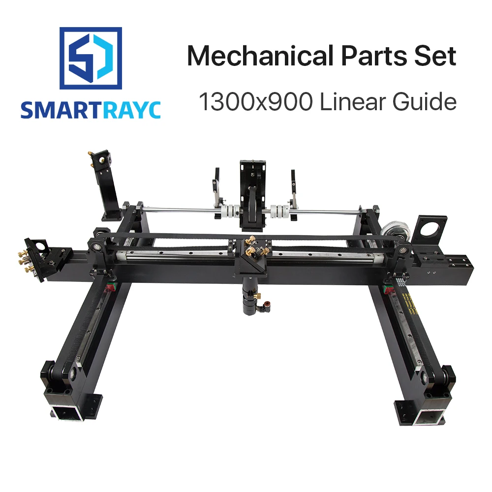 

Mechanical Parts Set 1300mm*900mm Single Head Laser Kits Spare Parts for DIY CO2 Laser 1390 CO2 Laser Engraving Cutting Machine