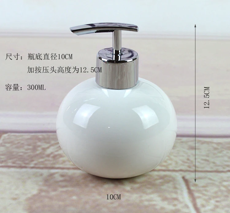 seramik sabunluk banyo losyon sisesi renkli sir seramik kap