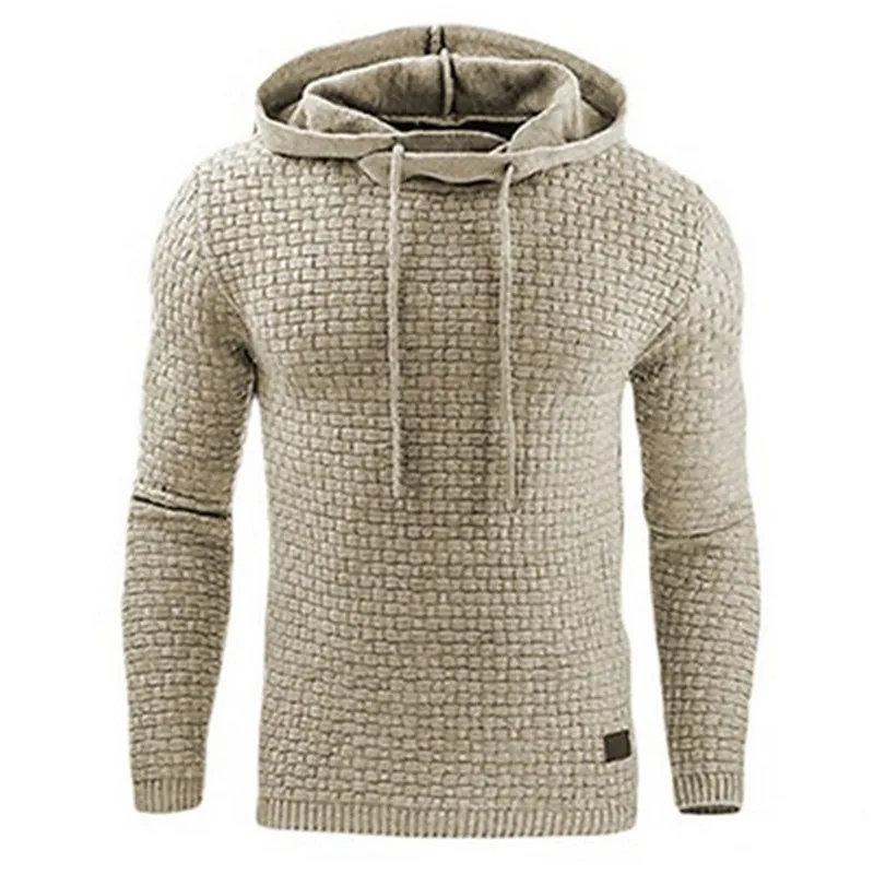 

2019 Hoodies Men Brand Male Long Sleeve Solid Color Hooded Sweatshirt Mens Hoodie Tracksuit Sweat Coat Casual