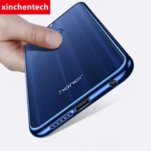 Роскошный чехол из ТПУ с покрытием для huawei Honor 8 9 10 Lite 20S 7A Pro 7C 8C 8X 9X Premium 10i View 20 чехол на P Smart Z Plus