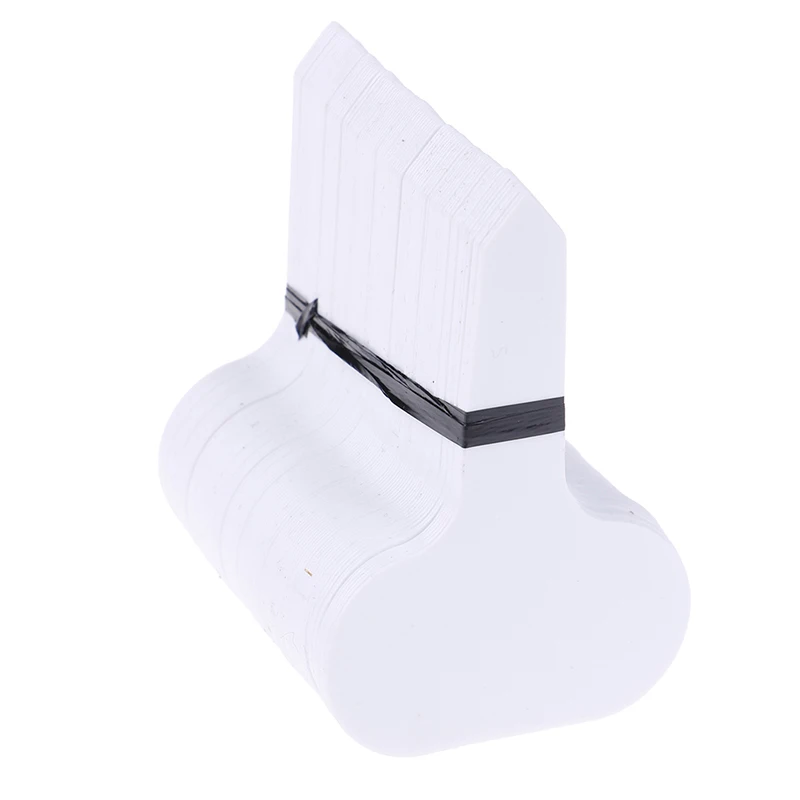 100pcs 5x7cm 100 шт. Садоводство завод классификации сортировки знак бирка, ярлык пластик письменная пластина доска съёмная карта белый сад Этикетки - Цвет: 100pcs 5x7cm