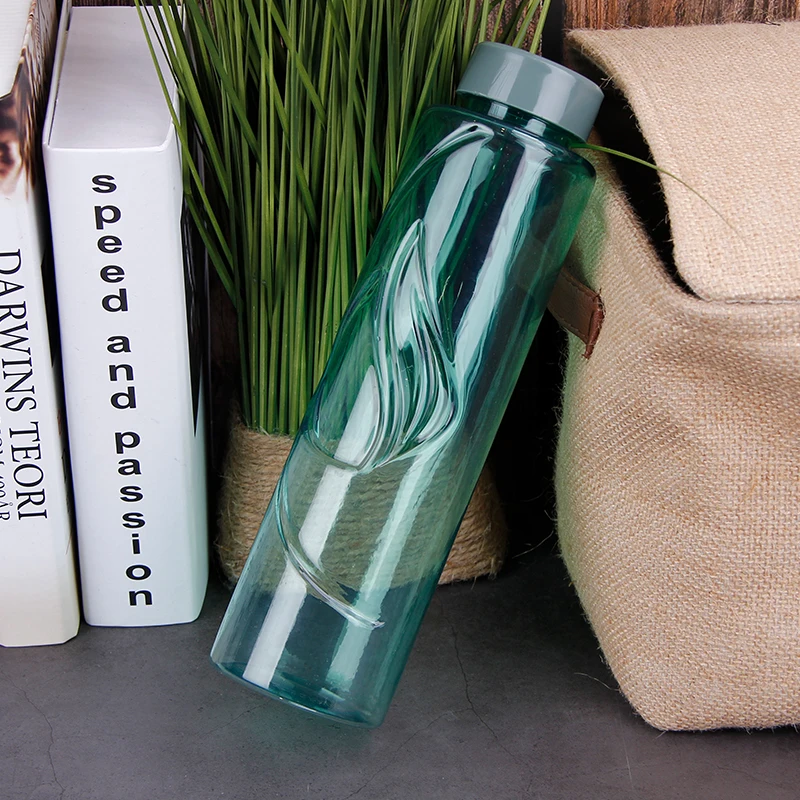 Дизайн, Экологичная PLA бутылка для воды, для пеших прогулок, Зажимная 750 мл, Спортивная бутылка, легко брать, BPA бесплатно, большая емкость, для ежедневного использования