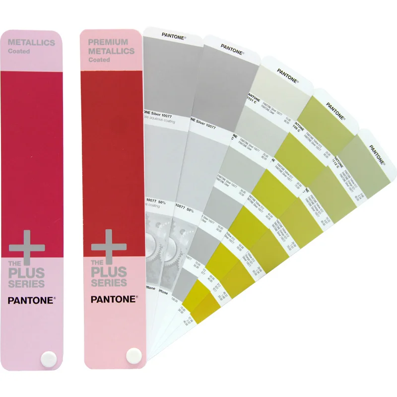 Pantone Color Chart Gp1507 Premium Metallics Coated And Metallics Coated Color Fan Deck Color Guide 601 Colors Pneumatic Parts Aliexpress