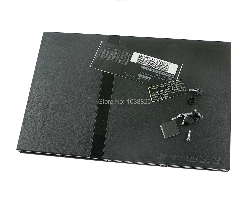 

70000 7000X Console Full Housing Case for PS2 Console Shell with sticker