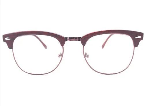 Новые винтажные Ретро красные деревянные полосы бровей линии SHURON'S очки оправа для очков