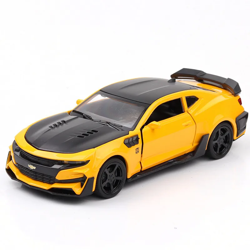 2018 Трансформеры 5 Chevrolet Hornet автомобильная модель сплав звук и светильник 1:32