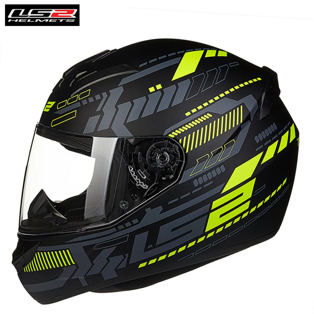 LS2 FF352 полный лицо гоночный мотоциклетный шлем ROOKIE Capacete Moto шлемы Kask Helm Caschi для
