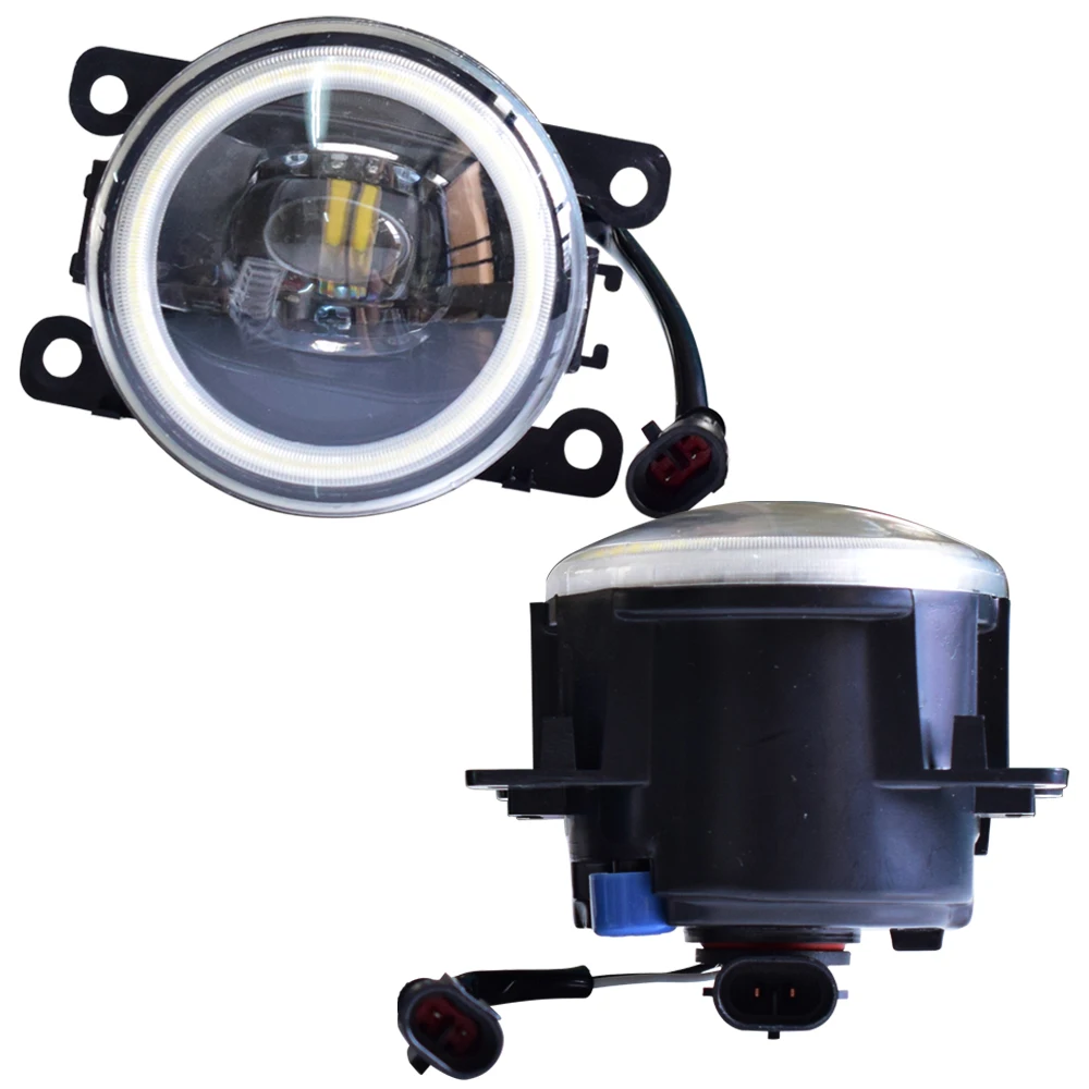 

Angel Eyes LED Fog Light For Ford Transit Custom Box 2.2 TDCi 2012- Fog Lamp Assembly Super Bright Halogen Fog Lamp Lights 2pcs